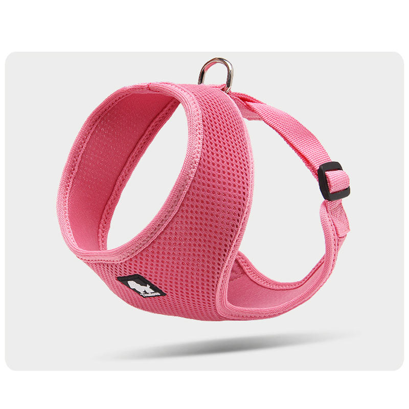 Lightweight Comfortable Dog Harness For Small Dogs pink - buy tested dog accessories from happypawsco