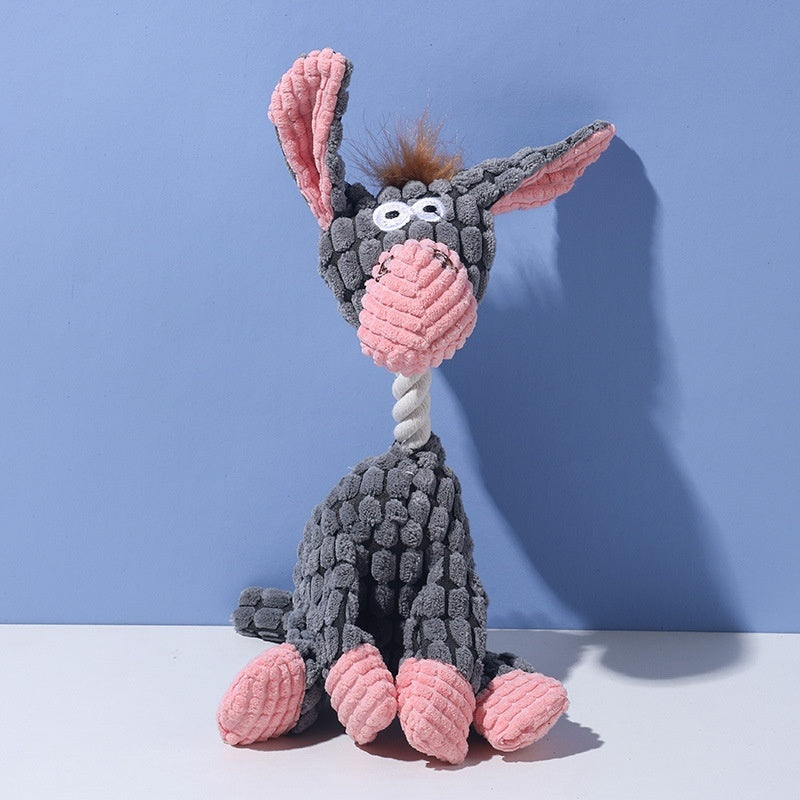 Pet Toy Dog Bite Sound Toy Plush Interactive